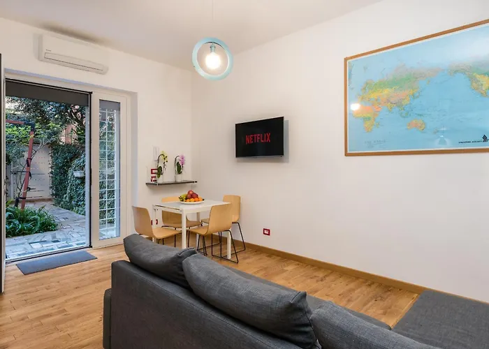 Vaticano 15 Min - Flat Con Giardino, Wi-fi&netflix